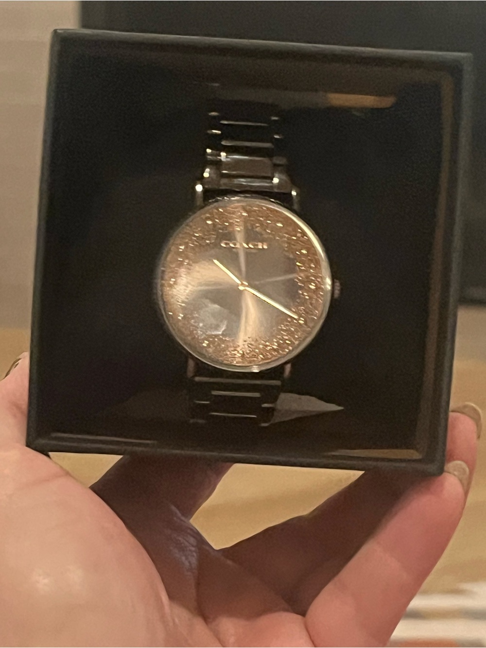 NWT Coach Perry Bronze Watch - Picture 9 of 9